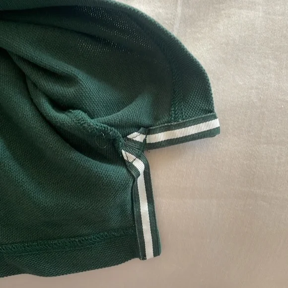 J. Crew Forest Green Oarsman Polo Shirt - Picture 4 of 5